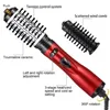 3 I 1 Roterande hårtork Electric Comb Rättare Brush Luft Negativ Jon Styler 240506