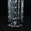 Candle Holders Silver Vases Metal Flowers Rack Crystal Wedding Centerpieces Event Flower Road Lead Home Decoration 10 PCS/