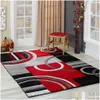 Matta nordisk geometrisk för vardagsrum modern lyxdekor soffa bord stora områden mattor badrum matta alfombra para cocina tapis drop dhdq3