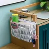 Storage Bags Dormitory Bedside Hanging Bag On The Rack Large Capacity Student Bed Mobile Phone Basket