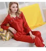 Accueil Vêtements Birdtree Real Silk Pajamas Set Women's V's Women's Leck à manches longues Elegant confortable Simplicity Loungewear 2024 Spring S419129QD