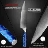 Chef Knife 8 Inch Japanese Steel Damascus Kitchen Knife Pro Kitchen Knives Sharp High Carbon Super Steel Kitchen Chef Knife