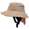 Connectyle Men Women UPF50 Bucket Summer Sun Hat Large Brim Detachable Quick Dry Lightweight Ladies Outdoor Fishing Surfing Cap 240514