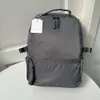 Çantalar yeni lu omuz eğlence spor fitness çanta unisex su geçirmez naylon büyük kapasiteli öğrenci sırt çantası