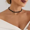 Projektant Złoty i 925 Srebrna moda Naszyjniki Woman Bejdia Naszyjnik Projektant Instrukcja splot kryształowy choker z eleganckim pudełkiem owad 102 xl