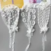 Аксессуары для волос белые кружевные повязки для головокружения Жаккард новорожденный в корейском стиле