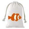 Wrap regalo 5pcs Ocean Animal Bags Under the Sea Kid Boy Girl 1 ° 2 ° 3 ° compleanno DEGITAZIONE DECOLAZIONE DECOLAZIONE DEGI