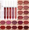 Cmaadu Matte Liquid Lip Gloss 18 Colour Colors Foundation Makeup Nonstick Cup Lipgloss Długo trwałe maquillage 18SCC3254667