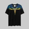 t shirt for men deisnger men's tshirt short sleeved mens and womens couple outfit colorful wing feather T-shirt Marcelo trendy classic Short sleeved T-shirts