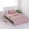 Sängkläder set Easy Care Set for Kids Boy Single Size Student Dormitory Home Textile 3st Soft Däcke Cover