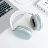 AirPods Max Bluetooth hörlurar Brusreducering Bälte Transparent TPU Solid Silicone Waterproof Protective Shell Sponge Cushion AirPods Maxs hörlurarskal