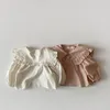 Milancel lente peuter babymeisjes shirt kleding casual grote kraag zoete revers lange mouw tops blouse voor baby 240507