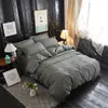 Set di biancheria da letto tessile da casa 4pcs copripiumino foglio letto cuscino in poliestere autunno inverno marchio caldo 2024 be1025