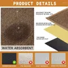 Carpets 1PC Stair Tread Non-slip Rugs Carpet Mat Runner Wear-resistant Self-adhesive Imitation Linen Household Decor Supplies