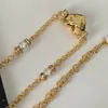 Colliers de créateurs de pendants de diamant coeur collier de cuivre de haute classe