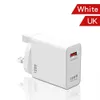 Livraison gratuite à la maison US AU UK EU 120W Charge rapide 3.0 Chargeur de téléphone rapide Adaptateur mural USB avec câble USB Type-C Câble de charge pour Samsung Huawei Xiaomi iPhone 15 Pro Max