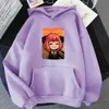 Herren Hoodies Sweatshirts Hot Anime Spy X Familie Anya Graphic Printed Kapuze Gilr Hoodie Plus Size Pullover Harajuku Frauen Herbst Warm Fashion Sweatshirt T240510