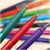 Gel Pens Wholesale Pilot Frixion Erasable Pen Lfbk-23Ef/23F 10Pcs/Lot School Office Supplies Stationery 0.5/0.7Mm 230703 Drop Delive Dhu3P