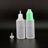 20ML 100 Pcs High Quality LDPE Child Proof Safe Plastic Dropper Bottles With long nipple Vapor e Juicy Liquid Dghmv Haqql