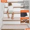 Carpet Vevor Stair Treads Staircase Anti-Slip Mat 28X9/30X8In Soft Fabric Noiseproof Mats Hine Washable Drop Delivery Home Garden Dhi6K