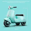 Poussettes # voiture électrique pour enfants moto électrique à 3 roues conduisant sur des véhicules à double disque à double promenade