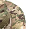 Bérets Camouflage extérieur Sunshade Benny Hat CP Fisherman Men's Breathable American Wear résistant toile ronde à bord