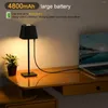 Table Lamps Cordless LED Desk Lamp Wireless Touch Nightstand Adjustable Color Temperature Rechargeable Battery Operated Small