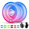 Yoyo Magicyoyo K1 Plus Plástico Responsivo Yoyo Adequado para crianças e iniciantes iniciantes Yoyo com 12 cordas Yoyo Yoyo luvas e caixa Yoyo