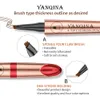 Yanqina płynna ołówek brwi cztery rozwidlone ołówek do brwi