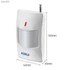 Systèmes d'alarme Kerui sans fil de capteur de mouvement PIR Intelligent Détecteur d'alarme pour 433 MHz W18 W20 WiFi GSM Home Famber Alarm System Security WX