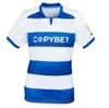 QPR Queens Park Rangers Soccer Maglie da calcio a casa 2024/25 Bobby Zamora Football Shirts L.Dykes T.Roberts C.Willock A.Adomah M.bonne Men Kit camicia da calcio