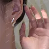 Boucles d'oreilles en peluche