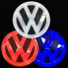 Autoaufkleber 11 cm LED -Auto vorderen Heck -Emblem -Abzeichenaufkleber für VW Polo Golf Jetta Beetle CC Tiguan Touran Passat MK7 MK5 B5 B6 Accessoires T240513