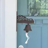 Dekoracyjne figurki dzwonek drzwi do drzwi żelaza wiszące drzwi drzwi ścienne obiad wstrząsanie części ogrodzenie łańcuch zewnętrzny obsada