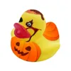 Toys Party Rubber Halloween Ducks Baby Supplies Kids Dusch Bad Toy Float Squeaky Sound Duck Water Spel Game Gift for Children