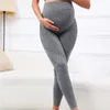 Pantalon des femmes enceinte de fond mince du printemps et de l'été maternité