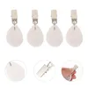 Table Cloth 4 Pcs Tablecloth Pendant Simple Weights Clip Marble Dining Skirt Windproof Holders Stone Outdoor