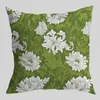 Pillow Silk Plow Cases Spring Green Retro Geometric Throw Cover American Style Garden Coastal Pillows Decorative