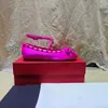 Mary Janes Flats pour femmes Sangle de cheville Slip sur Bowknot Rivet Satin Ballet Round Toed Brand New Dance Shoes DH
