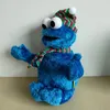 Sesame Street Cookie Christmas Cosplay Cartoon Toy Toy en peluche 35cm 240513
