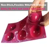 Baking Moulds WALFOS 6 Cavity Silicone Cake Mold Non-Stick Pan Decorating Tools Mousse Pudding Jelly Soap Kitchen Accessories