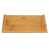 Tea Trays Bamboo Tray Cup Plate Food Dessert Serving Traditional Elegant Chinese Style Table