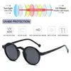 Sonnenbrille 1pc Unisex Fashion Retro Round Brand Designer Vintage Small Frame Sunbrille koreanische Art Fahren Brillen UV400