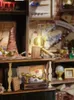 Mimarlık/DIY House Minyatür Dollhouse DIY HOUSE kiti Yapım Oda Oyuncakları Ahşap El Sanatları Ev Yatak Odası Dekorasyonları Mobilya Bebek Evi Doğum Günü Hediyesi