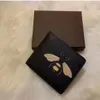 Designer Men Wallet Card Holders Luxury Good Quality Leather Fold Purses Sir Bag Separate Wallets 254v