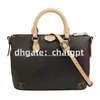 TOP 2023 luxury Shoulder Bag designers Handbags Purses Brown flower Women Tote Brand Letter Genuine Leather Bags crossbody bag M48812