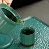 Tee -Sets traditioneller Nachmittag Tee -Set Infuser Kungfu Chinesische Becher Original Teekannenzeremonie Geschenkkonjunto de Cha Travel