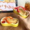 プレートノベルティスリッパポテトチップ調味料セラミックキッチンクリエイティブテーブルウェアパーソナライズされたファッションギフト