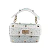 Блеск бриллиантовой сумочка женская сумок мода роскошные вечерние сумки мини -конверт сумочки женская серебряная ручка для девушек для девочек Свадебные сумки Cluth