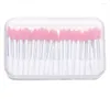 Make -up -Pinsel 30pcs Silikon Lippenbürste Peeling Lippenstift mit filmstaubsicheren Abdeckung Plump Smoother Applicator Kosmetische Tool6271699